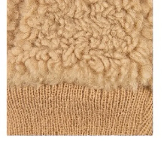 Time And Tru Faux Sherpa Teddy Mittens - Picture 6 of 8